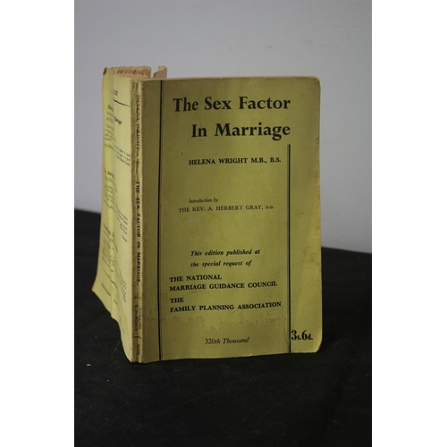 54 - Vintage Booklet  Dated 1961 The Sex Factor In Marriage  By Helena Wright M.B, B.S