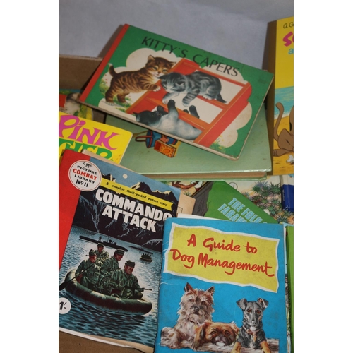 62 - A Box of Mainly Vintage Children's Books