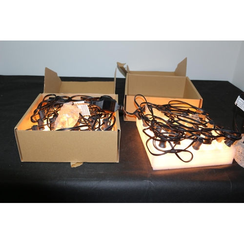 236 - 2 New Strings of Christmas/Party Lights with spare Bulbs new in box working with Continental plug