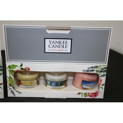 243 - 3 Yankee Candle Sets new in Boxes