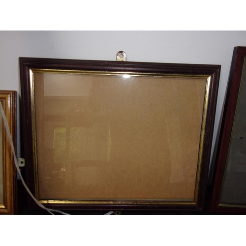 258 - An Assortment Of Various Picture Frames  Including One Vary Large At 120CM X 90CM