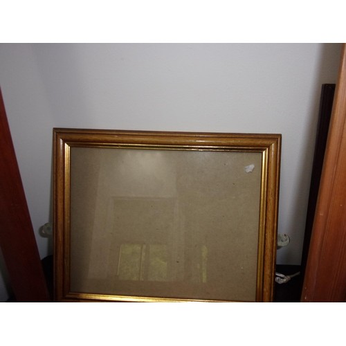 258 - An Assortment Of Various Picture Frames  Including One Vary Large At 120CM X 90CM