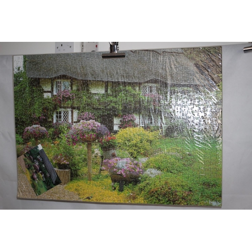 286 - 9 Various sized and themed Jigsaws including 1 