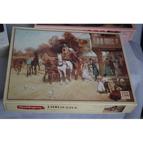 286 - 9 Various sized and themed Jigsaws including 1 