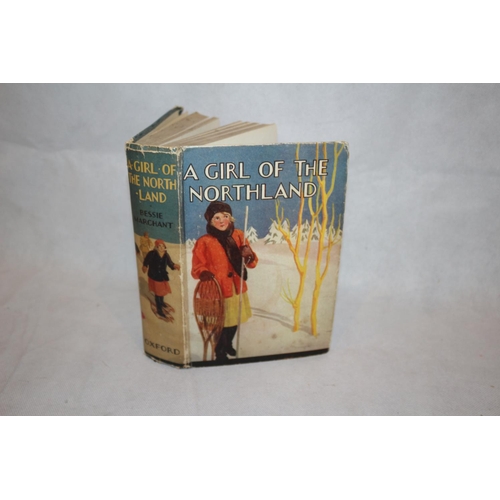 299 - Vintage Book Titled A Girl Of The North Land By Bessie Marchant