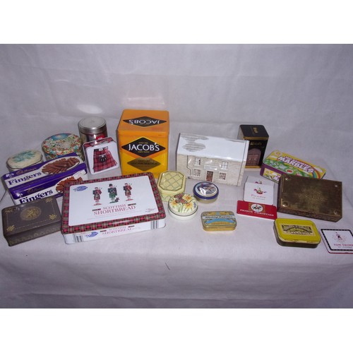 386 - A Good Assortment Of Collectable Tins