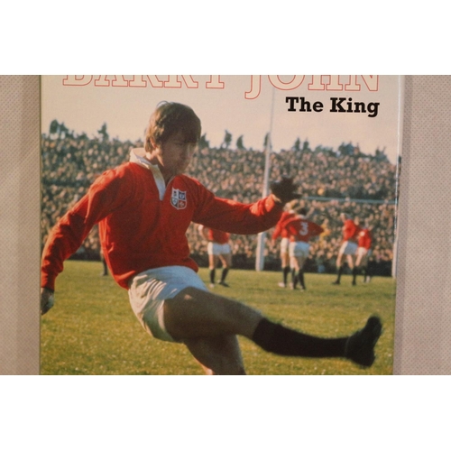 411 - Signed Autobiography of Barry John - Wales and Lions Rugby Star