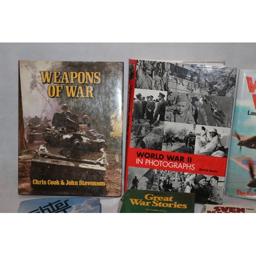 480 - Good Selections Of Books With A War Theme