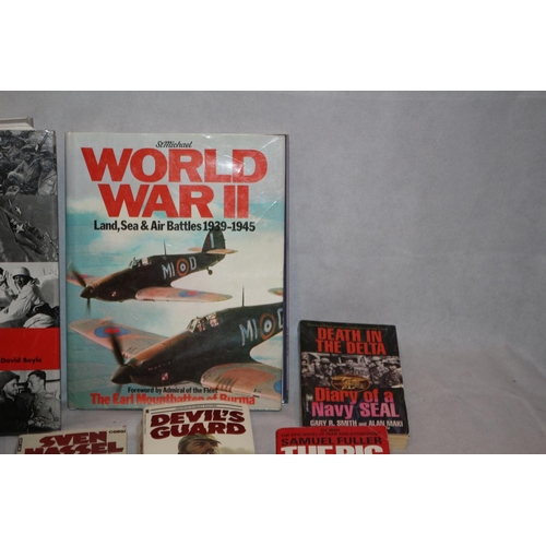 480 - Good Selections Of Books With A War Theme