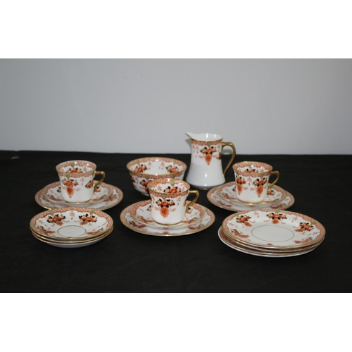 502 - Tea Set From 1920's Marked From Retailer Alfred B Pearce & Co 39 Ludgate Hill London. Complete With ... 