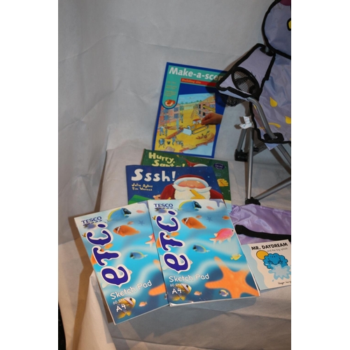 507 - Children's travel seat Plus  Activity Books