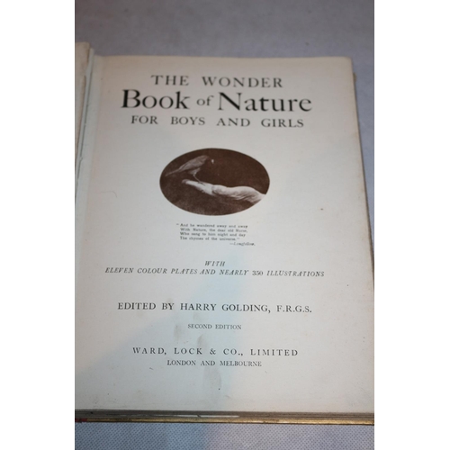 510 - The Wonder Book of Nature with plates