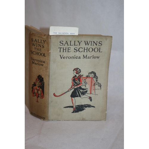 511 - Vintage Sally Wins The School Book