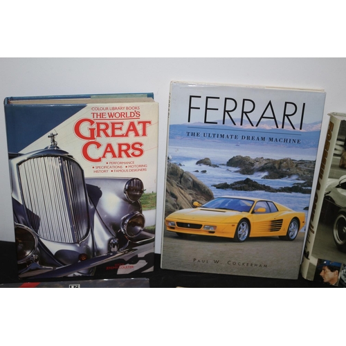 550 - A Good Selection Of Car Related Books