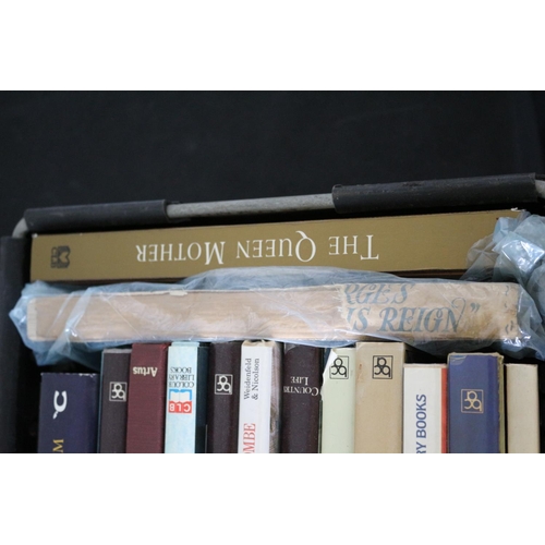 576 - A Good Selection Of Hardback Books With A Royalty Theme