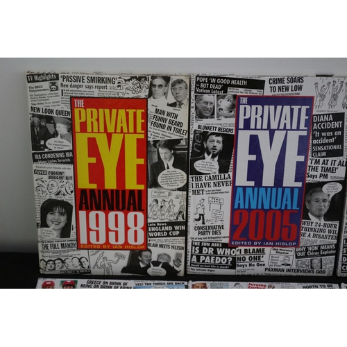 578 - 6 Private Eye Annuals From Various Dates