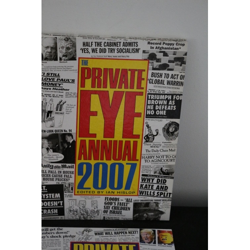 578 - 6 Private Eye Annuals From Various Dates