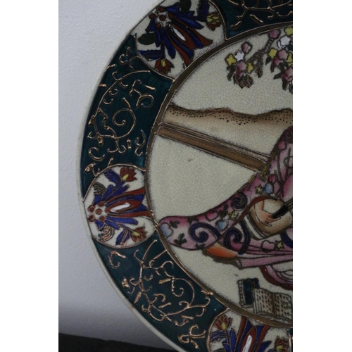 584 - Believed To Be Vintage Canton Highly Decorative Plate