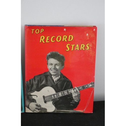 586 - 2 50's/60's Books Titled Top Record Stars and Your Record Stars