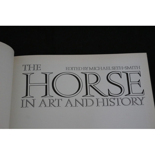 589 - 2 Art Books. The Horse in art and History and Norman Ruckwell