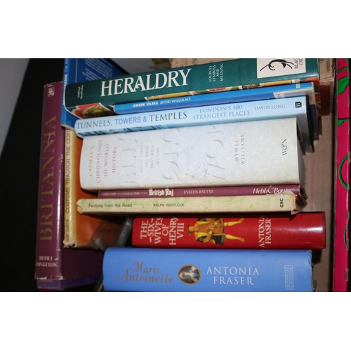 590 - A Box of Mainly historic themed books