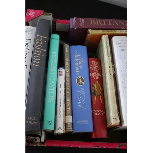 590 - A Box of Mainly historic themed books