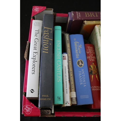 590 - A Box of Mainly historic themed books