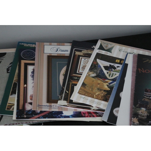 594 - A Very Large Collection of Cross stitch magazines