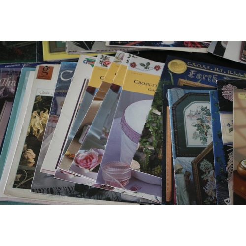 594 - A Very Large Collection of Cross stitch magazines