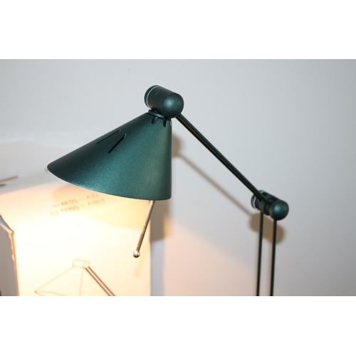 597 - New in Box Anglepoise Desk Lamp fully working with Bulb Green in Colour