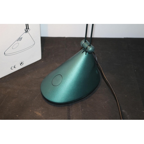 597 - New in Box Anglepoise Desk Lamp fully working with Bulb Green in Colour