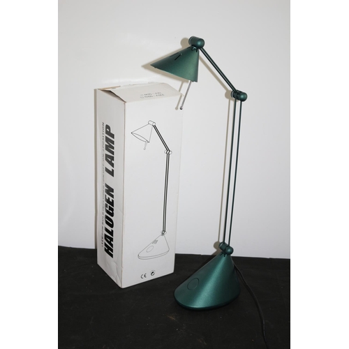 597 - New in Box Anglepoise Desk Lamp fully working with Bulb Green in Colour