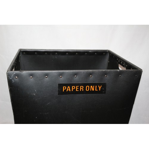 632 - Large Laundry Basket or Waste Paper Box with Handles