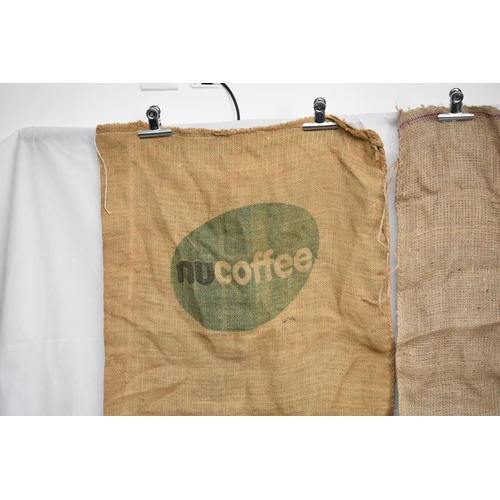 116 - A Large Quantity of Hessian Sacks in Various Sizes