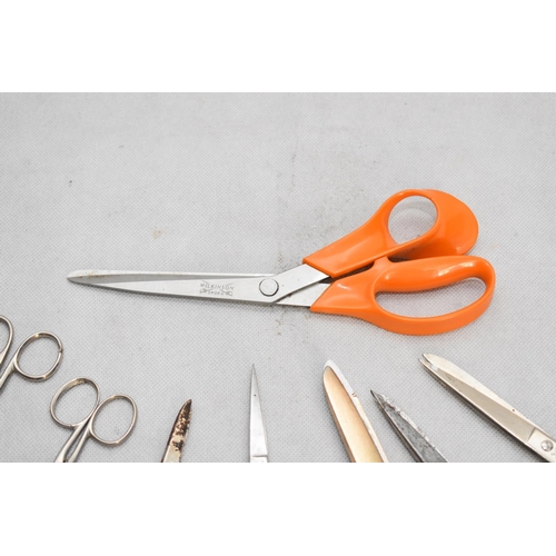 91 - Metal Scissors Including Fiskars