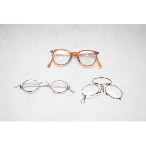 99 - 3 Pairs of Vintage Spectacles