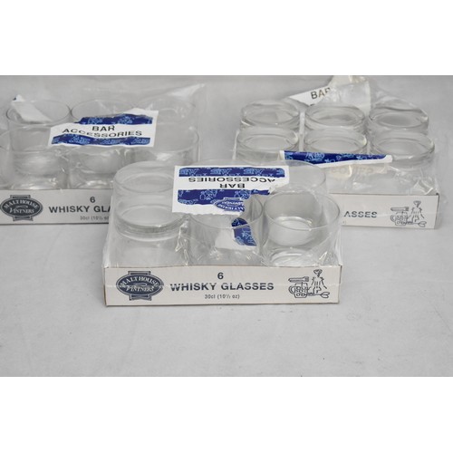 133 - 18 Whiskey Glasses