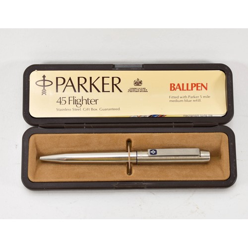 3 - A Cased Parker 45 Flighter Pen