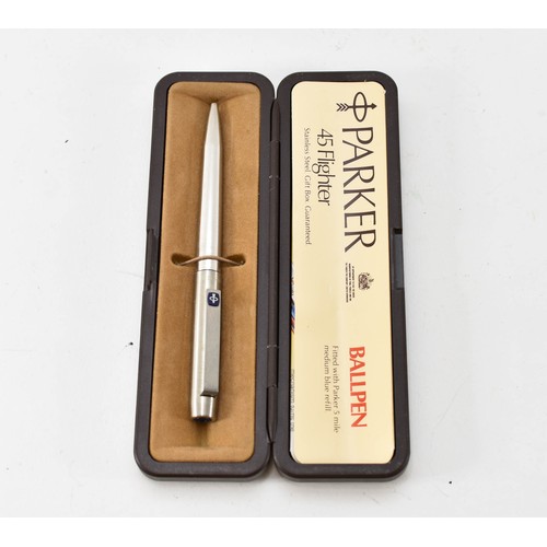 3 - A Cased Parker 45 Flighter Pen