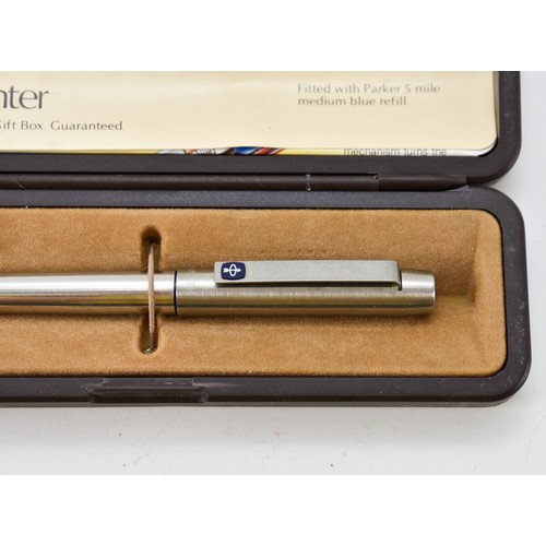 3 - A Cased Parker 45 Flighter Pen