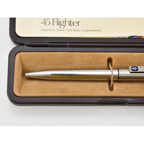 3 - A Cased Parker 45 Flighter Pen