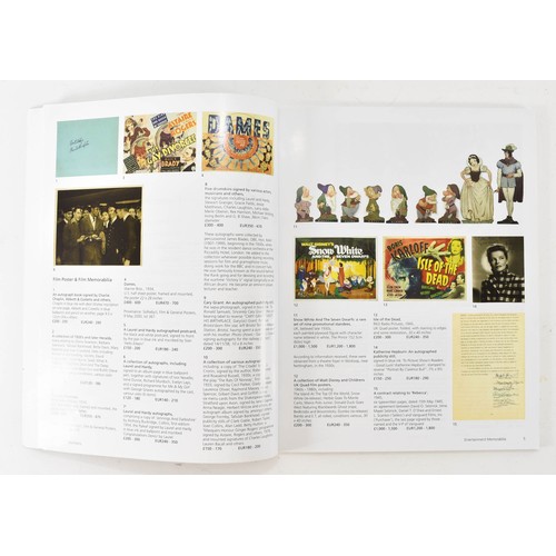 11 - A Bonhams Of Knightsbridge Auction Catalogue - 2010 - Entertainment Memorabilia