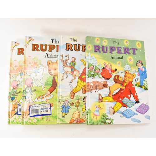 12 - 4 Rupert The Bear Annuals