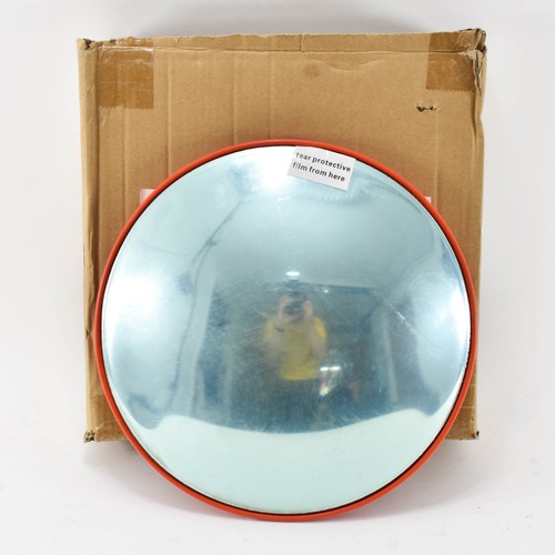 13 - A Red Convex Mirror - New In Box