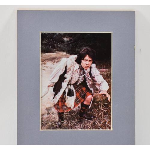 25 - A Mounted Photograph And Signature - Frazer Hines - Dr Who