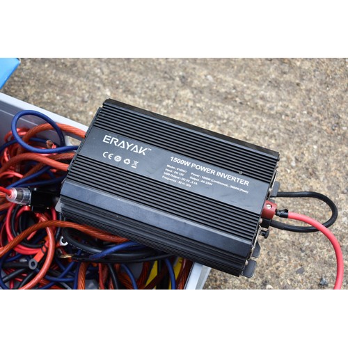 32 - Quantity Of Power Inverters And Cabling Etc.