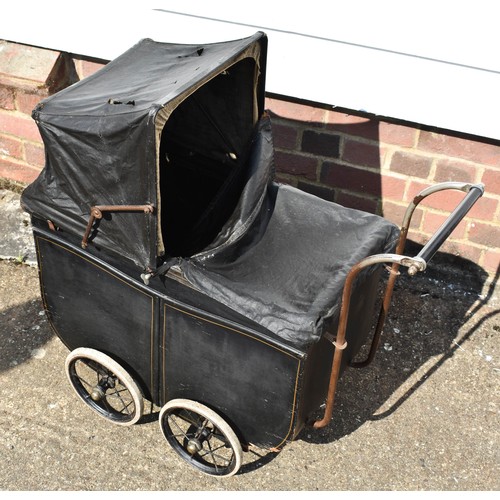 44 - An Antique Victorian Childs Pram