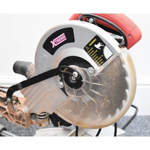 53 - Powerbase Extreme Mitre Saw with Laser, Working