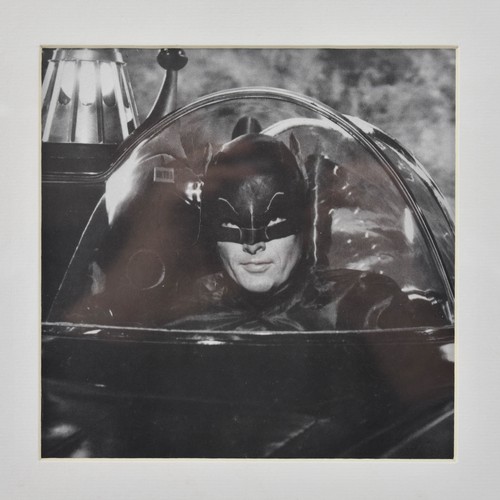 80 - Mounted Photograph of Adam West as The Caped Crusader, Batman.
30 x 30 cm