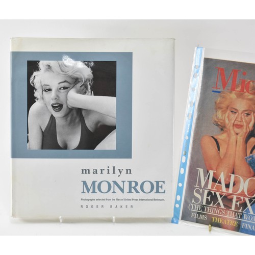 81 - Marylin Monroe Book and Madonna magazine